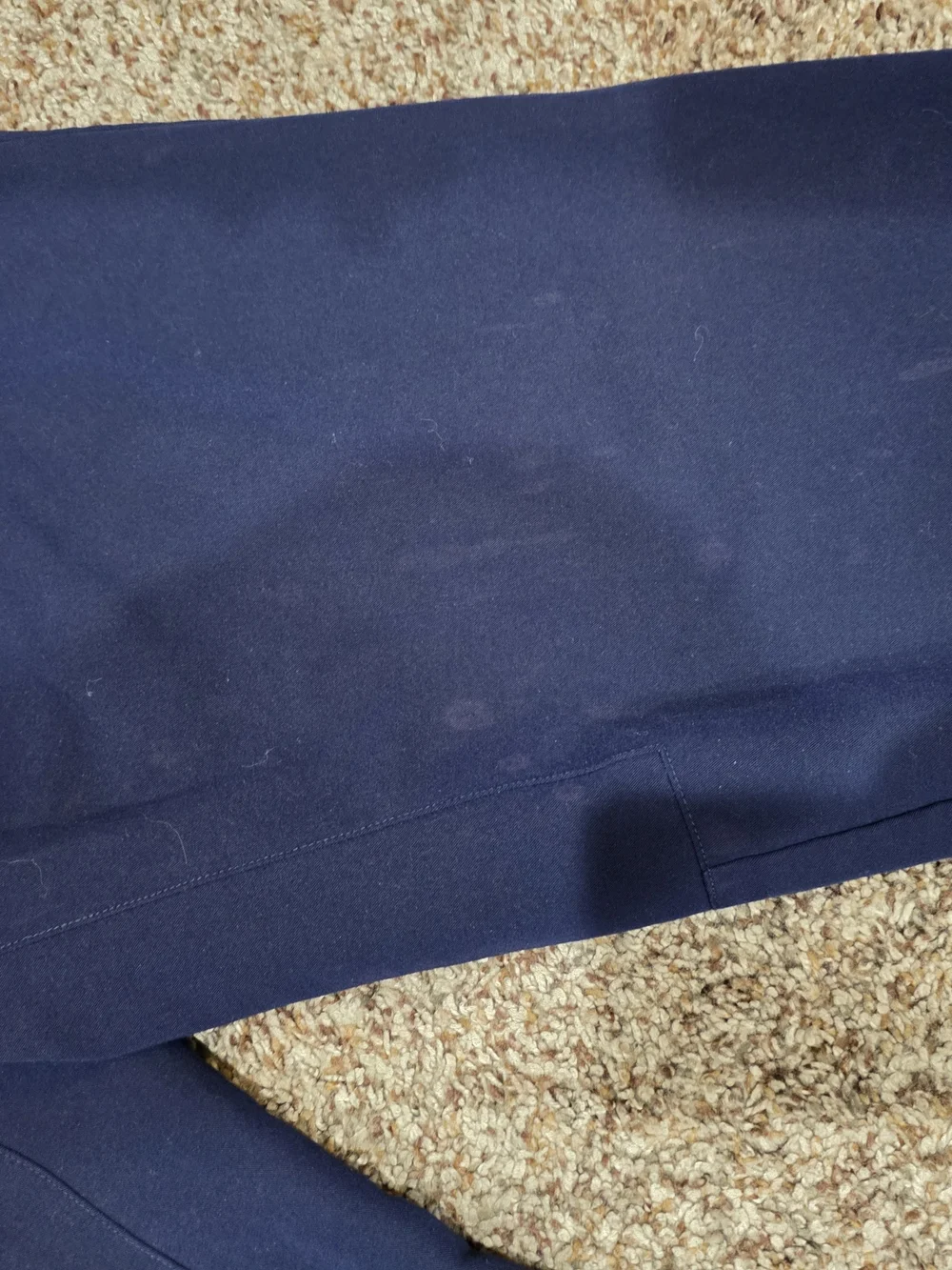 Navy Mens Figs Scrub with Drawstring